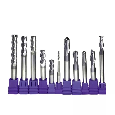 철강을 위한 커터 10 밀리미터 길이 거친 밀을 분쇄하는 3.5MM 플루트 합금